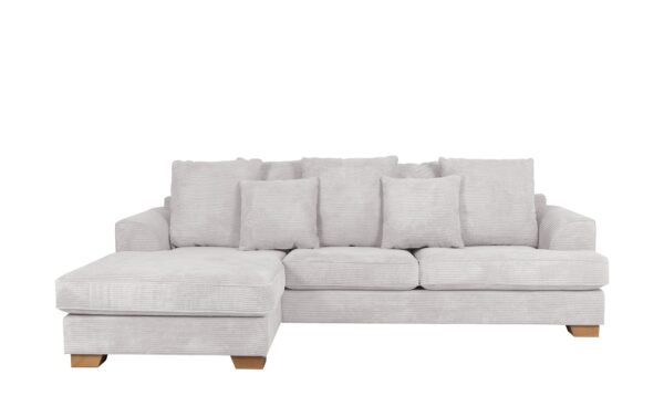 SOHO Ecksofa  Franka ¦ weiß ¦ Maße (cm): B: 268 H: 87 T: 161 Polstermöbel > Sofas > Ecksofas - Höffner