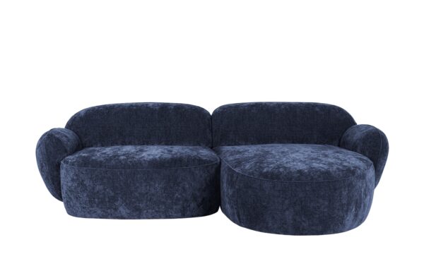 SOHO Ecksofa  Bubble ¦ blau ¦ Maße (cm): B: 236 H: 80 T: 164 Polstermöbel > Sofas > Ecksofas - Höffner