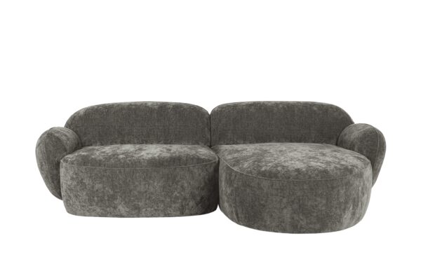 SOHO Ecksofa  Bubble ¦ grau ¦ Maße (cm): B: 236 H: 80 T: 164 Polstermöbel > Sofas > Ecksofas - Höffner