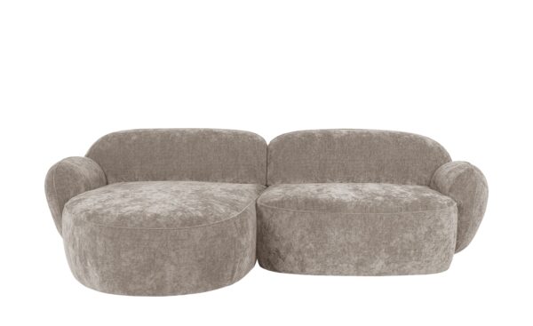 SOHO Ecksofa  Bubble ¦ beige ¦ Maße (cm): B: 236 H: 80 T: 164 Polstermöbel > Sofas > Ecksofas - Höffner