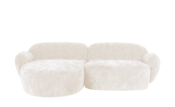 SOHO Ecksofa  Bubble ¦ creme ¦ Maße (cm): B: 236 H: 80 T: 164 Polstermöbel > Sofas > Ecksofas - Höffner