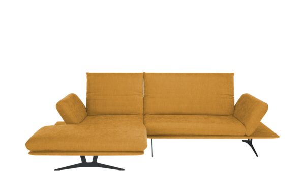 KOINOR Ecksofa   Francis ¦ orange ¦ Maße (cm): B: 284 H: 93 T: 159 Polstermöbel > Sofas > Ecksofas - Höffner