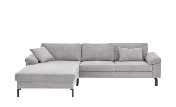 Max Schelling Ecksofa   Maximum ¦ silber ¦ Maße (cm): B: 255 H: 89 T: 97 Polstermöbel > Sofas > Ecksofas - Höffner