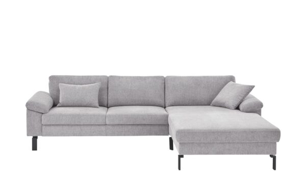 Max Schelling Ecksofa   Maximum ¦ silber ¦ Maße (cm): B: 255 H: 89 T: 97 Polstermöbel > Sofas > Ecksofas - Höffner