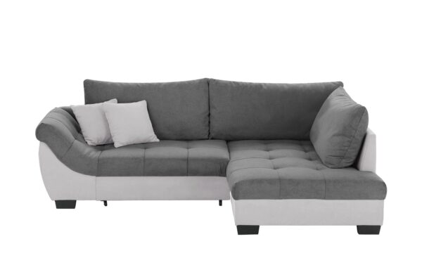 bobb Ecksofa  Krissy ¦ grau ¦ Maße (cm): B: 251 H: 88 T: 190 Polstermöbel > Sofas > Ecksofas - Höffner