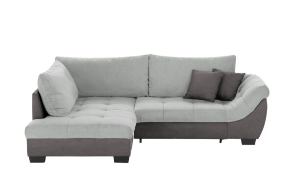 bobb Ecksofa  Krissy ¦ grau ¦ Maße (cm): B: 251 H: 88 T: 190 Polstermöbel > Sofas > Ecksofas - Höffner