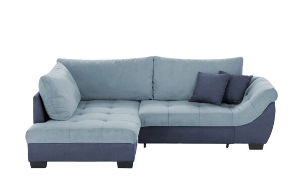 bobb Ecksofa  Krissy ¦ blau ¦ Maße (cm): B: 251 H: 88 T: 190 Polstermöbel > Sofas > Ecksofas - Höffner