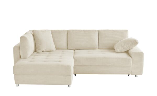 bobb Ecksofa  Arissa de Luxe ¦ creme ¦ Maße (cm): B: 265 H: 84 T: 209 Polstermöbel > Sofas > Ecksofas - Höffner