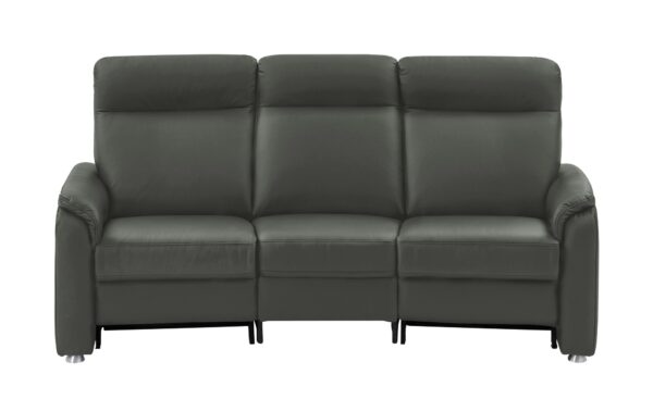 Trapezsofa   Luc ¦ grau ¦ Maße (cm): B: 218 H: 107 T: 103 Polstermöbel > Sofas > 2-Sitzer - Höffner