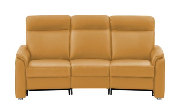 Trapezsofa   Luc ¦ orange ¦ Maße (cm): B: 218 H: 107 T: 103 Polstermöbel > Sofas > 2-Sitzer - Höffner