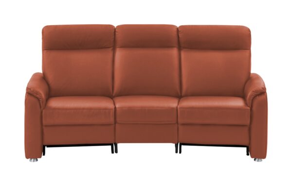 Trapezsofa   Luc ¦ rot ¦ Maße (cm): B: 218 H: 107 T: 103 Polstermöbel > Sofas > 2-Sitzer - Höffner