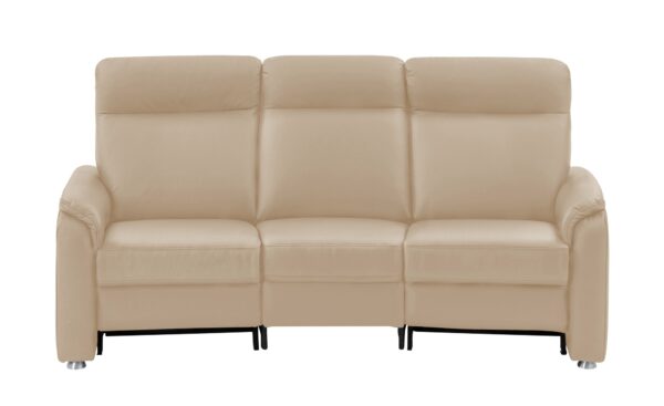 Trapezsofa   Luc ¦ beige ¦ Maße (cm): B: 218 H: 107 T: 103 Polstermöbel > Sofas > 2-Sitzer - Höffner