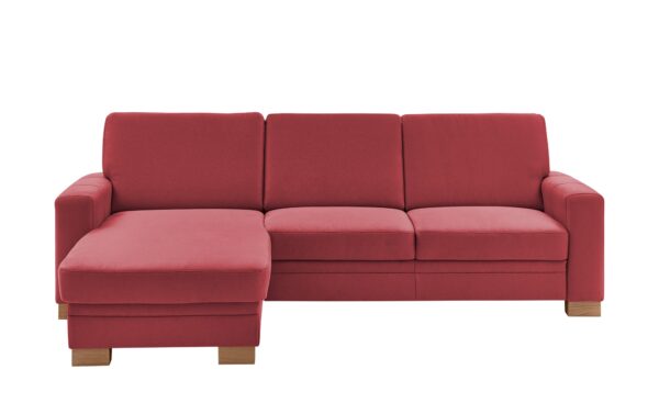 meinSofa Ecksofa  Uli-S ¦ rot ¦ Maße (cm): B: 270 H: 90 T: 258 Polstermöbel > Sofas > Ecksofas - Höffner