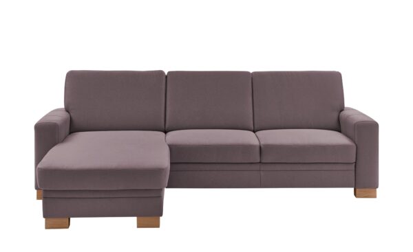 meinSofa Ecksofa  Uli-S ¦ lila/violett ¦ Maße (cm): B: 270 H: 90 T: 258 Polstermöbel > Sofas > Ecksofas - Höffner