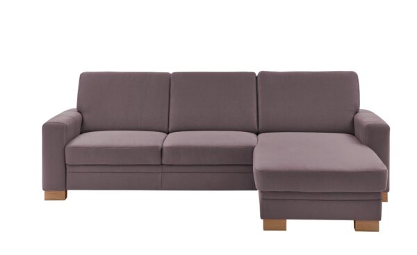 meinSofa Ecksofa  Uli-S ¦ lila/violett ¦ Maße (cm): B: 270 H: 90 T: 258 Polstermöbel > Sofas > Ecksofas - Höffner