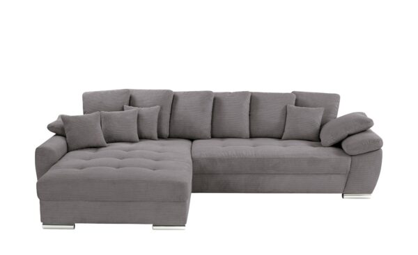 Ecksofa  Farina ¦ grau ¦ Maße (cm): B: 323 H: 92 T: 222 Polstermöbel > Sofas > Ecksofas - Höffner