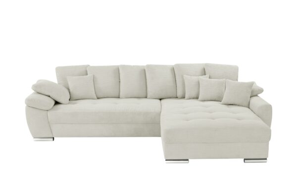 Ecksofa  Farina ¦ grau ¦ Maße (cm): B: 323 H: 92 T: 222 Polstermöbel > Sofas > Ecksofas - Höffner