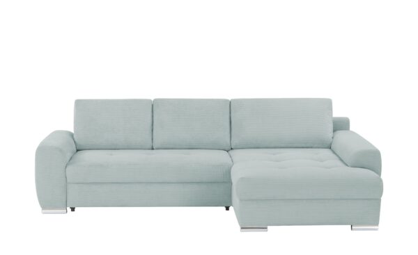 bobb Ecksofa  Soumia ¦ blau ¦ Maße (cm): B: 283 H: 91 T: 181 Polstermöbel > Sofas > Ecksofas - Höffner