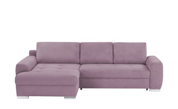 bobb Ecksofa  Soumia ¦ lila/violett ¦ Maße (cm): B: 283 H: 91 T: 181 Polstermöbel > Sofas > Ecksofas - Höffner