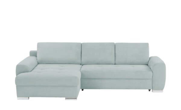 bobb Ecksofa  Soumia ¦ blau ¦ Maße (cm): B: 283 H: 91 T: 181 Polstermöbel > Sofas > Ecksofas - Höffner