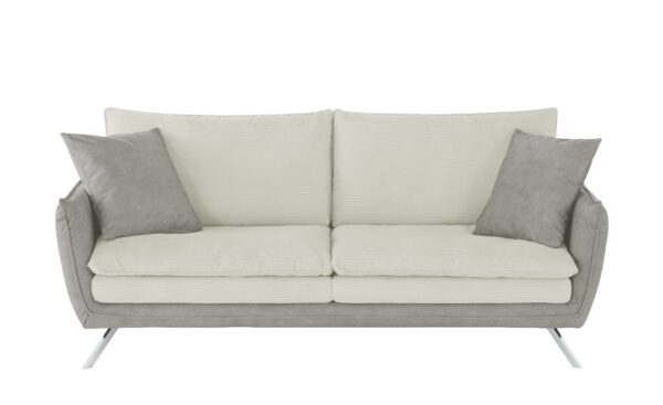 bobb Sofa  Stellina ¦ grau ¦ Maße (cm): B: 220 H: 95 T: 98 Polstermöbel > Sofas > 2-Sitzer - Höffner