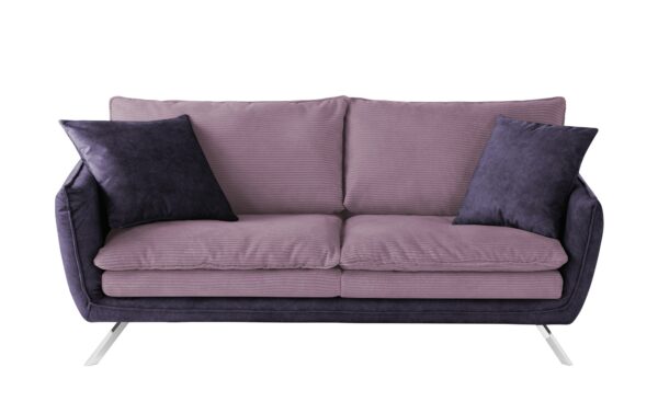 bobb Sofa  Stellina ¦ lila/violett ¦ Maße (cm): B: 185 H: 95 T: 98 Polstermöbel > Sofas > 2-Sitzer - Höffner