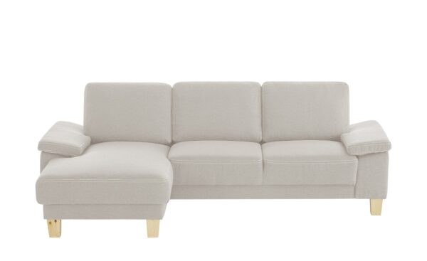 smart Ecksofa  Atara ¦ beige ¦ Maße (cm): B: 245 H: 80 T: 150 Polstermöbel > Sofas > Ecksofas - Höffner