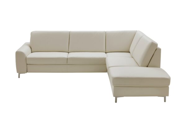 Ecksofa  Lea ¦ weiß ¦ Maße (cm): B: 271 H: 92 T: 235 Polstermöbel > Sofas > Ecksofas - Höffner