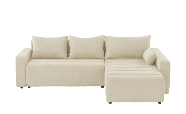 smart Ecksofa  Fania ¦ beige ¦ Maße (cm): B: 257 H: 72 T: 208 Polstermöbel > Sofas > Ecksofas - Höffner