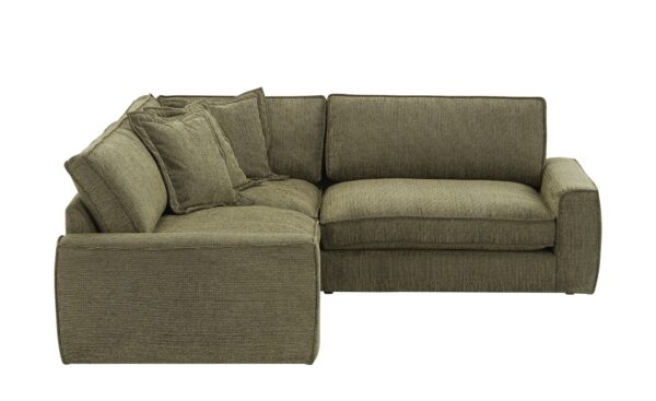 Ecksofa  Janice ¦ grün ¦ Maße (cm): B: 240 H: 86 T: 240 Polstermöbel > Sofas > Ecksofas - Höffner