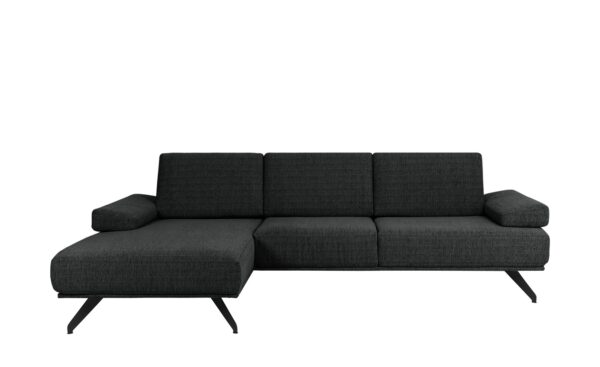 SOHO Ecksofa  Gemma ¦ schwarz ¦ Maße (cm): B: 282 H: 84 T: 166 Polstermöbel > Sofas > Ecksofas - Höffner