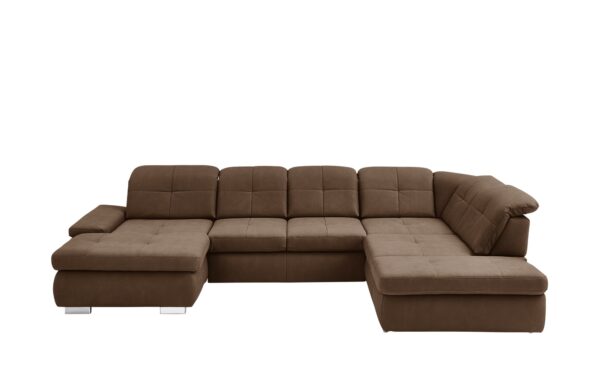 Lounge Collection Wohnlandschaft  Affair ¦ braun ¦ Maße (cm): B: 371 H: 100 T: 260 Polstermöbel > Sofas > Schlafsofas - Höffner