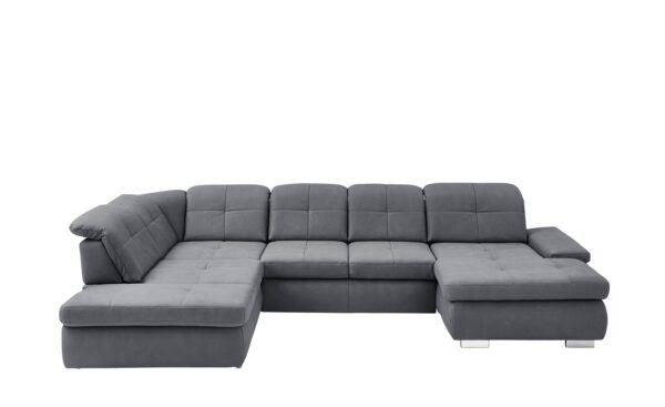 Lounge Collection Wohnlandschaft  Affair ¦ grau ¦ Maße (cm): B: 371 H: 100 T: 260 Polstermöbel > Sofas > Schlafsofas - Höffner