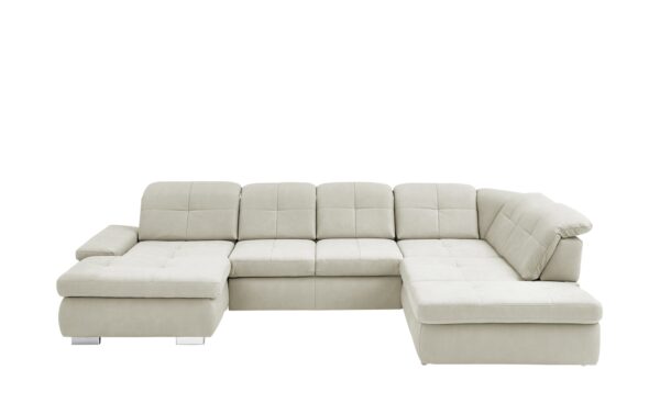 Lounge Collection Wohnlandschaft  Affair ¦ weiß ¦ Maße (cm): B: 371 H: 100 T: 260 Polstermöbel > Sofas > Wohnlandschaften - Höffner