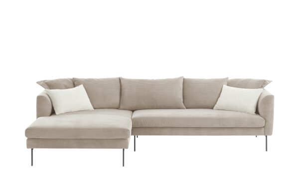 Gray & Jones Ecksofa  Avola ¦ grau ¦ Maße (cm): B: 284 H: 85 T: 178 Polstermöbel > Sofas > Ecksofas - Höffner