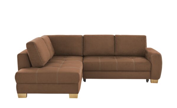 medium Ecksofa  Larry-L ¦ braun ¦ Maße (cm): B: 261 H: 88 T: 208 Polstermöbel > Sofas > Ecksofas - Höffner