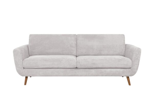 SOHO Sofa  Smilla ¦ weiß ¦ Maße (cm): B: 217 H: 85 T: 93 Polstermöbel > Sofas > 3-Sitzer - Höffner