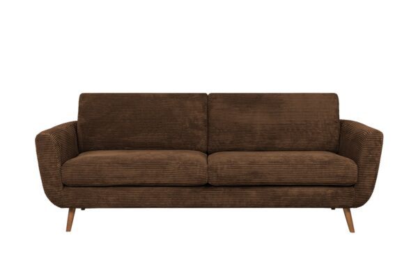 SOHO Sofa  Smilla ¦ braun ¦ Maße (cm): B: 217 H: 85 T: 93 Polstermöbel > Sofas > 3-Sitzer - Höffner