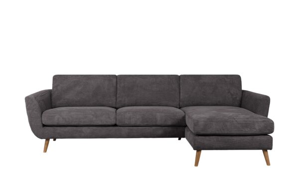 SOHO Ecksofa  Smilla ¦ grau ¦ Maße (cm): B: 274 H: 85 T: 156 Polstermöbel > Sofas > Ecksofas - Höffner