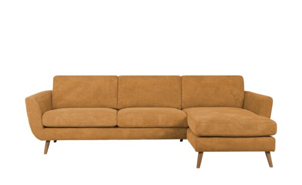 SOHO Ecksofa  Smilla ¦ gelb ¦ Maße (cm): B: 274 H: 85 T: 156 Polstermöbel > Sofas > Ecksofas - Höffner