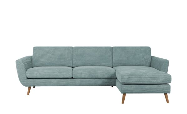 SOHO Ecksofa  Smilla ¦ blau ¦ Maße (cm): B: 274 H: 85 T: 156 Polstermöbel > Sofas > Ecksofas - Höffner