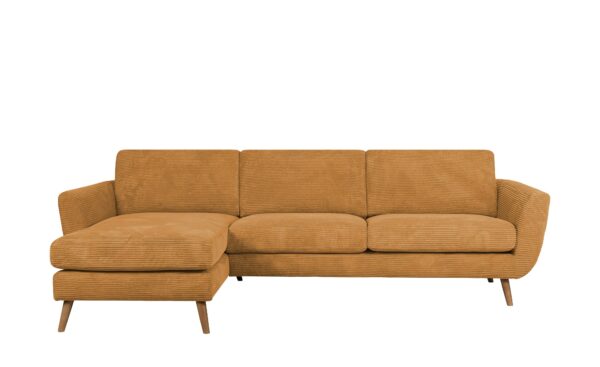 SOHO Ecksofa  Smilla ¦ gelb ¦ Maße (cm): B: 274 H: 85 T: 156 Polstermöbel > Sofas > Ecksofas - Höffner