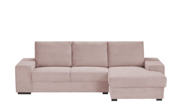 Ecksofa  Renée ¦ rosa/pink ¦ Maße (cm): B: 276 H: 92 T: 146 Polstermöbel > Sofas > Ecksofas - Höffner