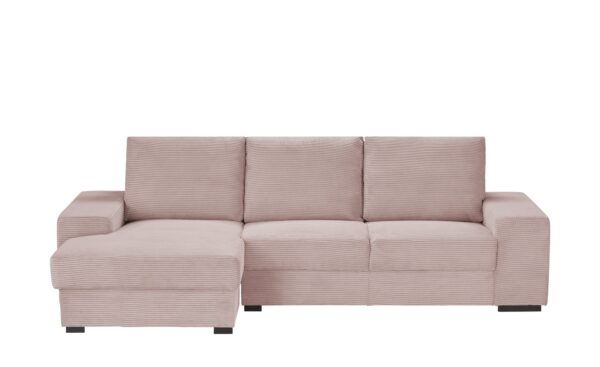 Ecksofa  Renée ¦ rosa/pink ¦ Maße (cm): B: 276 H: 92 T: 146 Polstermöbel > Sofas > Ecksofas - Höffner