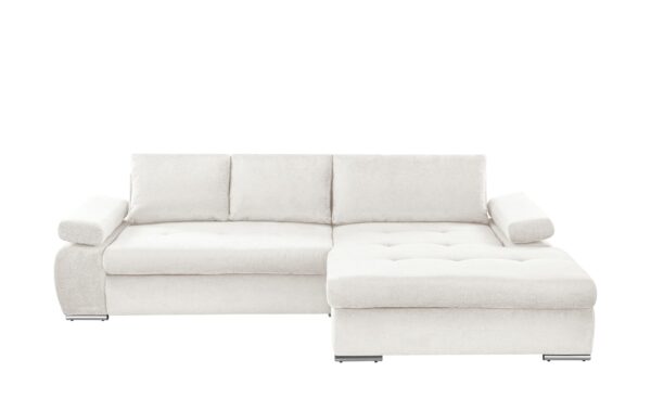 smart Ecksofa  Ibby ¦ weiß ¦ Maße (cm): B: 294 H: 73 T: 173 Polstermöbel > Sofas > Ecksofas - Höffner