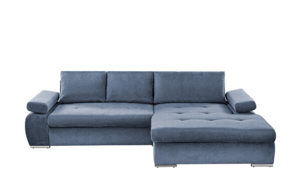 smart Ecksofa  Ibby ¦ blau ¦ Maße (cm): B: 294 H: 73 T: 173 Polstermöbel > Sofas > Ecksofas - Höffner