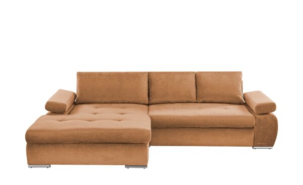 smart Ecksofa  Ibby ¦ orange ¦ Maße (cm): B: 294 H: 73 T: 173 Polstermöbel > Sofas > Ecksofas - Höffner