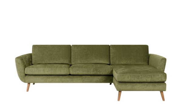 SOHO Ecksofa  Smilla ¦ grün ¦ Maße (cm): B: 274 H: 85 T: 156 Polstermöbel > Sofas > Ecksofas - Höffner