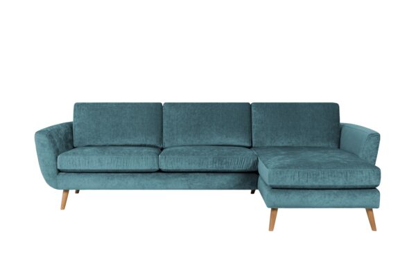 SOHO Ecksofa  Smilla ¦ türkis/petrol ¦ Maße (cm): B: 274 H: 85 T: 156 Polstermöbel > Sofas > Ecksofas - Höffner