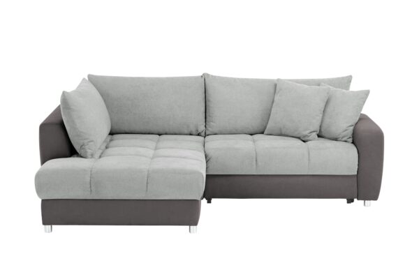 Ecksofa  Cynthia ¦ grau ¦ Maße (cm): B: 242 H: 83 T: 183 Polstermöbel > Sofas > Ecksofas - Höffner